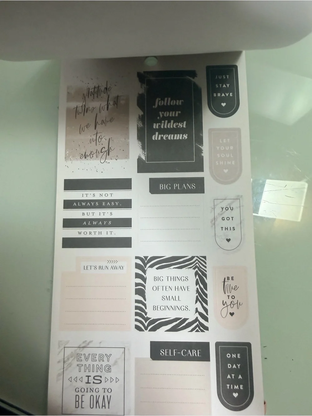 Happy Planner Wild Styled Sticker Book